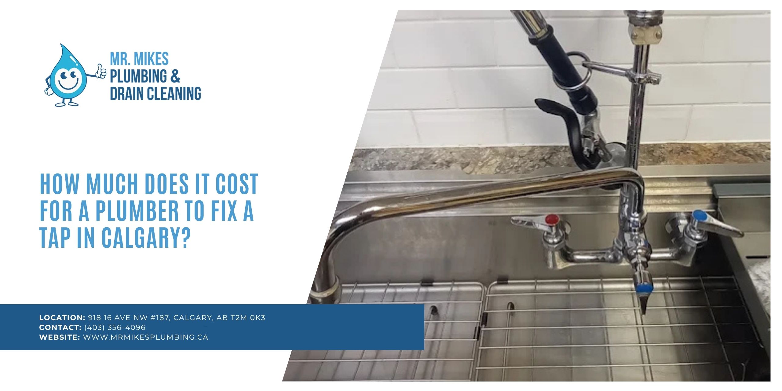 The Cost for a Plumber to Fix a Tap in Calgary