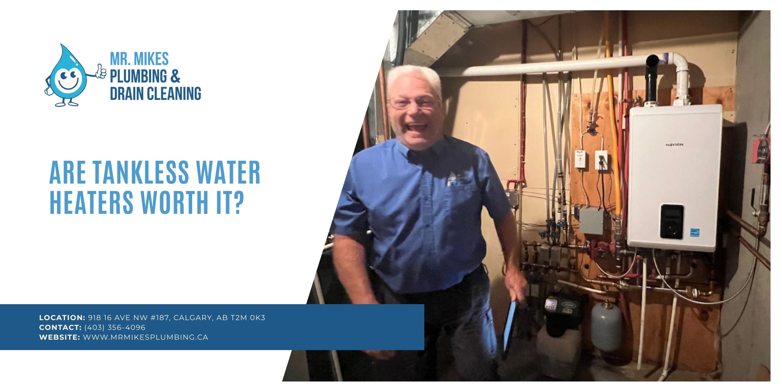 Tankless Water Heaters in Calgary