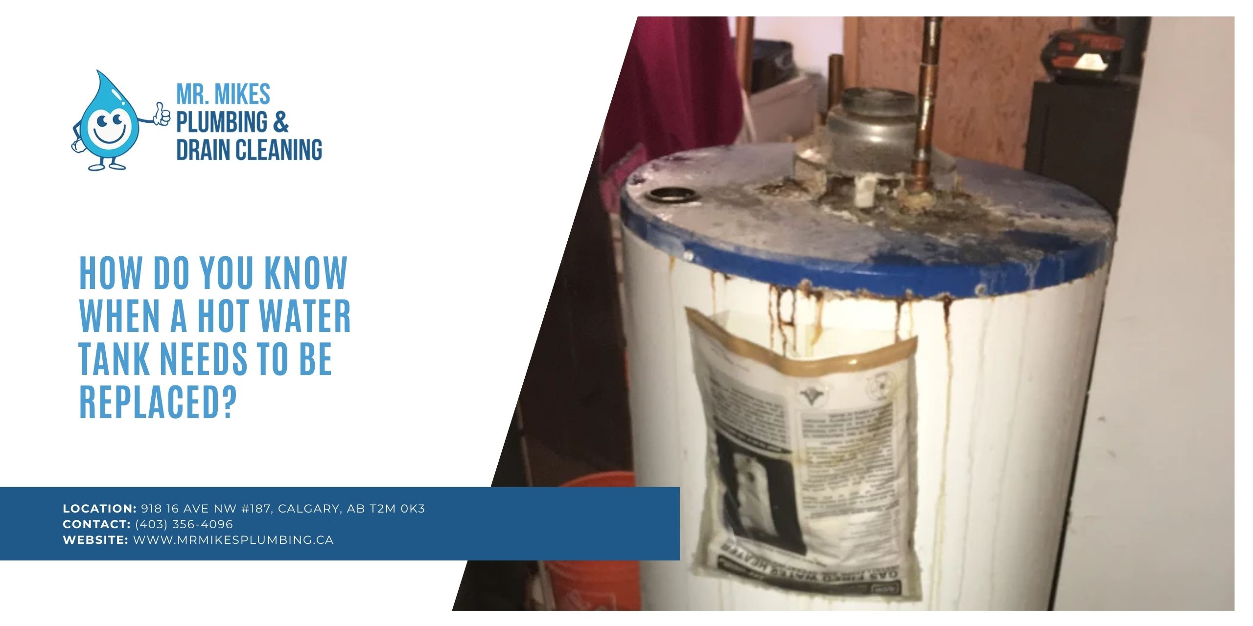 How Do You Know When a Hot Water Tank Needs to Be Replaced in Calgary