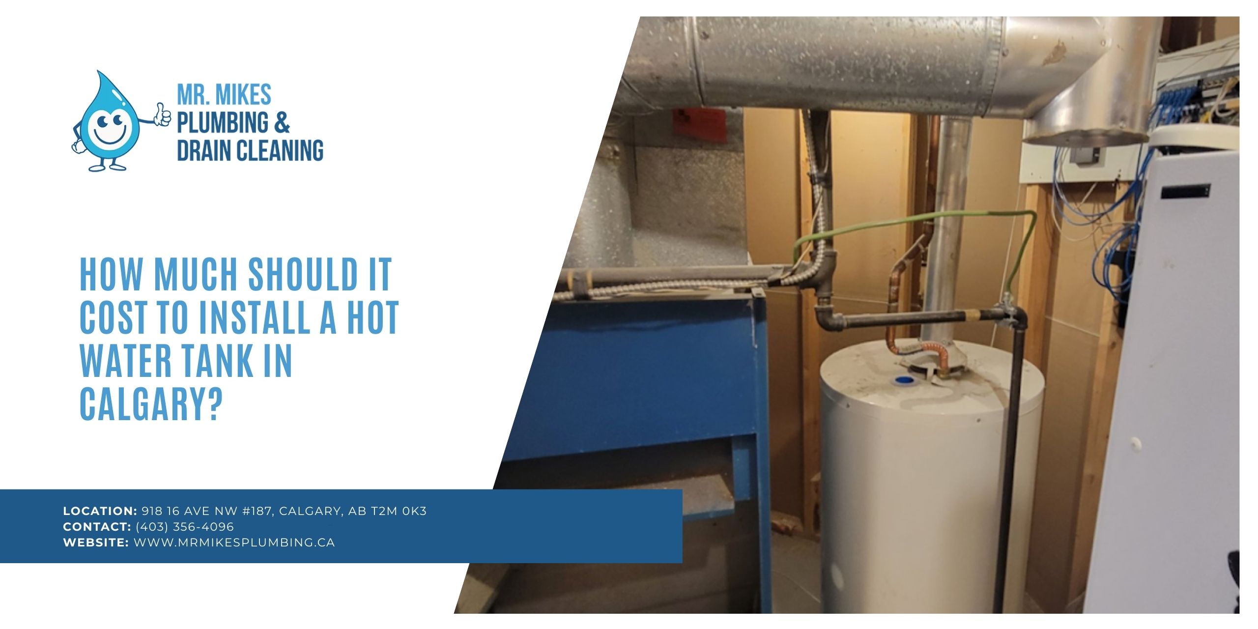 How Much Should It Cost to Install a Hot Water Tank in Calgary