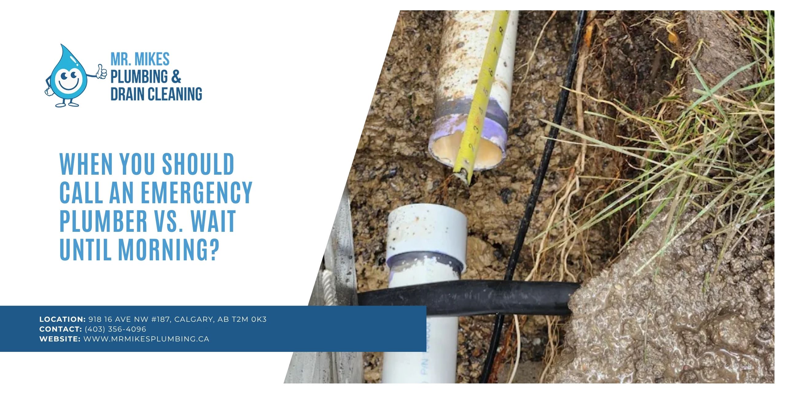 When You Should Call an Emergency Plumber vs. Wait Until Morning