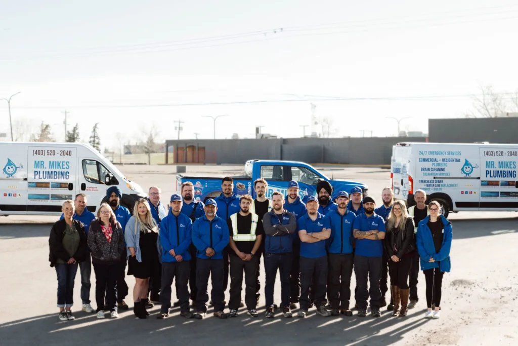 The Mr. Mike's Plumbing team